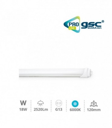 TUBO LED 18 W 6000 K 2520 lm 120 cms PRO LINE 5 AÑOS