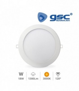 DOWNLIGHT LED 18 W 3000 K 1300 lm BLANCO OLIMPIA