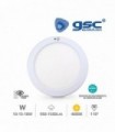 Downlight empotramiento regulable con sensor movimiento y crepuscular Grecia 10-15-18W 4000K