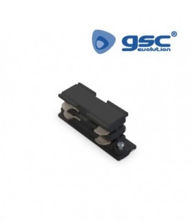 CONECTOR LED RECTO NEGRO