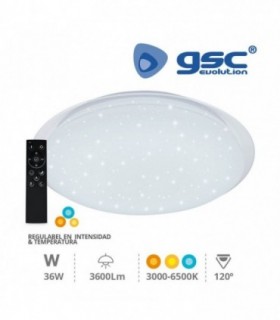 PLAFON LED KIRUNA 36 W 3600 lm REGULABLE
