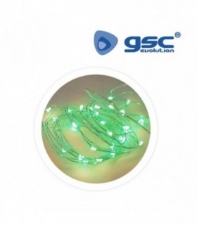 GUIRNALDA VERDE 10M 100 LEDS IP44