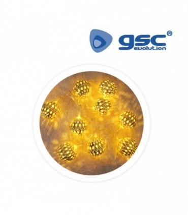 BOLA LED 3000K 1M A PILAS