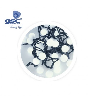 GUIRNALDA BOMBILLAS 4M 3,6W 6000K 8 FUNC.