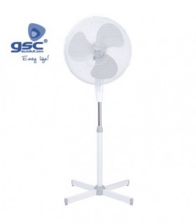 VENTILADOR PIE BLANCO 55W 40x122