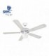 VENTILADOR TECHO BLANCO C/LUZ 60W 132x49