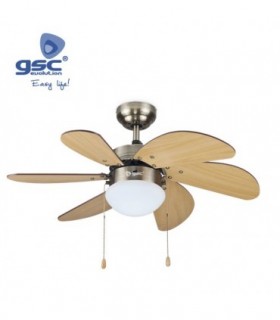 VENTILADOR TECHO HAYA C/LUZ 55W 81x43