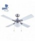 VENTILADOR TECHO BLANCO C/LUZ 50W 106x43