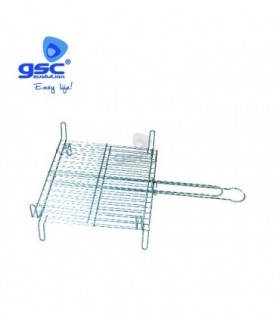 PARRILLA DOBLE 30x35 ACERO CINCADO