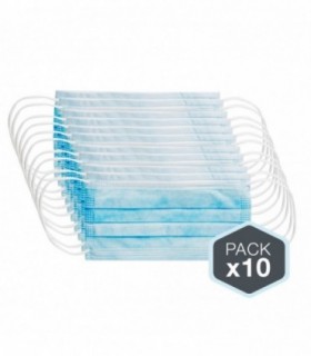 MASCARILLA HIGIENICA PACK 10 unidades