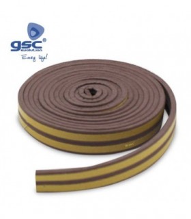 BURLETE ADHESIVO 6 METROS 9mm