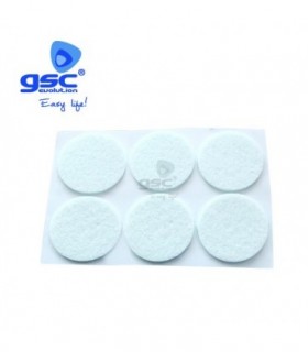 SET 6 FIELTROS 30 REDONDO