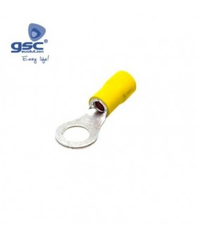 BOLSA 50 TERMINALES REDONDO 4,3/4.6 AMARILLO