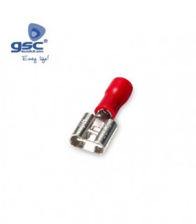 BOLSA 50 HEMBRA PLANO 4,8/1,5 ROJO