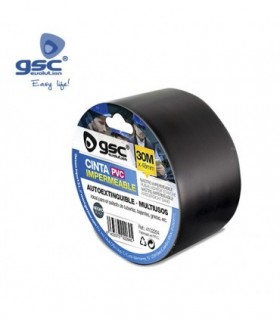 CINTA IMPERMEABLE NEGRO 30 mts x 48 mm