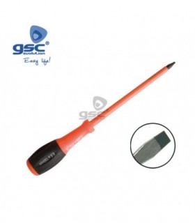 DESTORNILLADOR AISLANTE PLANO 4x100MM
