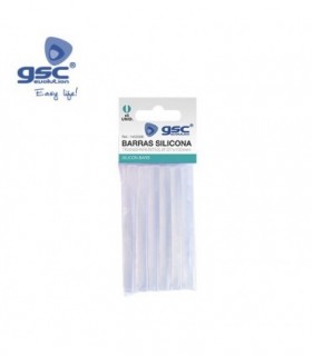 6 BARRAS DE SILICONA TRANSPARENTE