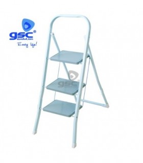 ESCALERA ACERO 3 PELDAÑOS