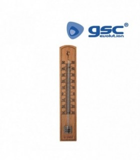 TERMOMETRO ANALOGICO MADERA