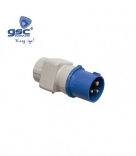 ADAPTADOR CLAVIJA A BASE 2P+T 16A