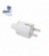 CLAVIJA SCHUKO GOMA BLANCA 16A