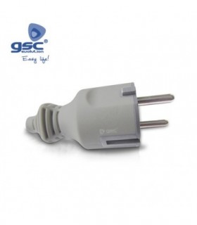 CLAVIJA GOMA GRIS 16A INDUSTRIAL