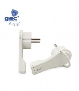 CLAVIJA ULTRAFINA SCHUKO BLANCO