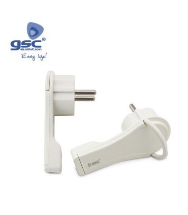 CLAVIJA ULTRAFINA SCHUKO BLANCO