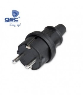 CLAVIJA GOMA IP44 4,8MM NEGRA