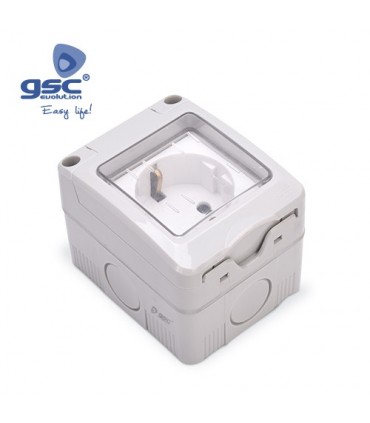 BASE SCHUKO 16A IP55