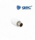 CONECTOR MACHO TV RECTO