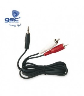 CONEXION 3,5MM M A 2RCA