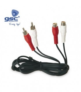 CONEXION 2RCA M A 2RCA H 1,5M