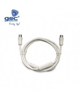 ALARGO COAXIAL 1,5 MT BLANCO FILTRO