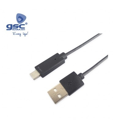 CABLE USB A USB TIPO C 1 METRO 3.0 480Mbps