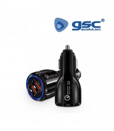 CARGADOR MECHERO COCHE 2 USB