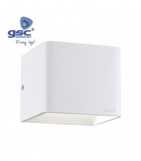 APLIQUE LED CUBE 3 W 3000 K 231 lm BLANCO MATE